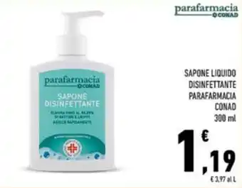 Conad Sapone liquido disinfettante PARAFARMACIA CONAD offerta