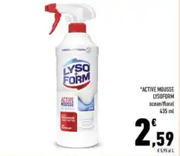 Conad Active mousse LYSOFORM offerta