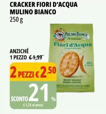 Tigros Cracker fiori d'acqua mulino bianco offerta