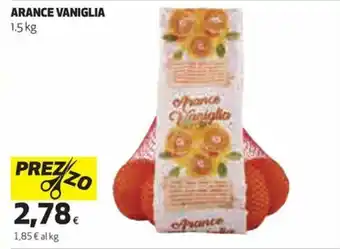 Coop Arance vaniglia offerta