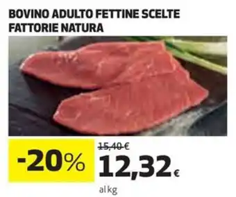 Coop Bovino adulto fettine scelte fattorie natura offerta