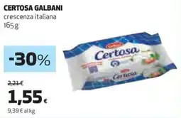 Coop CERTOSA GALBANI crescenza italiana offerta