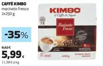 Coop CAFFÈ KIMBO macinato fresco offerta