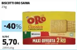 Coop Biscotti oro saiwa offerta