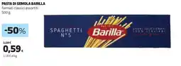 Coop Pasta di semola BARILLA offerta