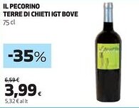 Coop Il pecorino terre di chieti igt bove offerta