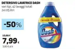 Coop Detersivo lavatrice DASH offerta