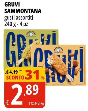 Tigros Gruvi sammontana gusti assortiti offerta