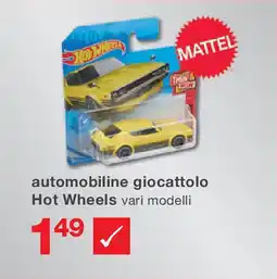 KiK automobiline giocattolo Hot Wheels offerta