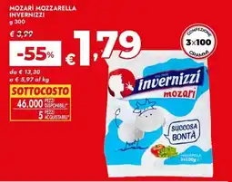 Bennet Mozarì mozzarella invernizzi offerta