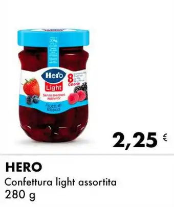 Iper Tosano HERO Confettura light assortita offerta