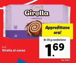 Lidl Bauli Girella al cacao offerta