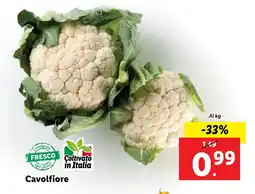 Lidl Cavolfiore offerta