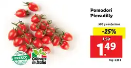 Lidl Pomodori Piccadilly offerta