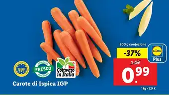 Lidl Carote di Ispica IGP offerta