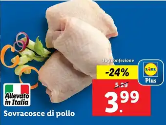 Lidl Sovracosce di pollo offerta