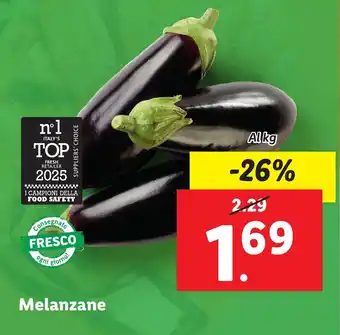 Lidl Melanzane offerta