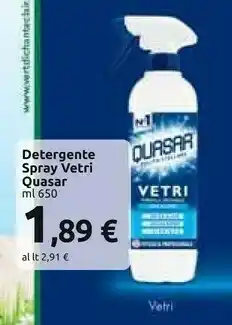 Carrefour Market Detergente spray vetri offerta