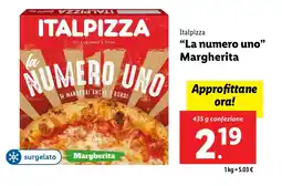 Lidl Italpizza "La numero uno" Margherita offerta