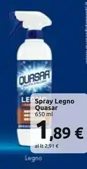 Carrefour Market Spray legno offerta