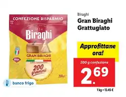 Lidl Biraghi Gran Biraghi Grattugiato offerta