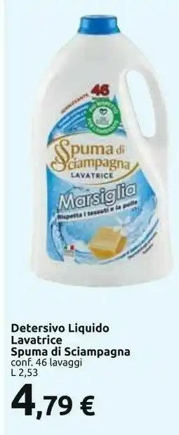 Carrefour Market Detersivo liquido lavatrice marsiglia 46 lavaggi offerta