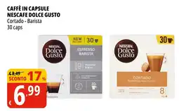 Tigros Caffè in capsule NESCAFE DOLCE GUSTO Cortado - Barista offerta