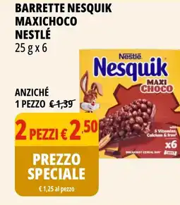 Tigros Barrette nesquik maxichoco NESTLÉ offerta