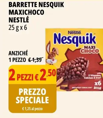 Tigros Barrette nesquik maxichoco NESTLÉ offerta