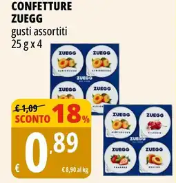 Tigros Confetture ZUEGG offerta