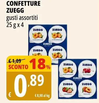 Tigros Confetture ZUEGG offerta