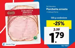 Lidl Dal Salumiere Porchetta arrosto offerta