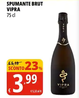 Tigros Spumante brut VIPRA offerta