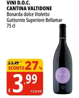 Tigros Vini d.o.c. CANTINA VALTIDONE offerta