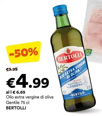 Unes Olio extra vergine di oliva Gentile BERTOLLI offerta