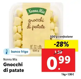 Lidl Nonna Mia Gnocchi di patate offerta