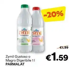 Unes Zymil Gustoso o Magro Digeribile PARMALAT offerta