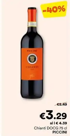 Unes Chianti DOCG PICCINI offerta