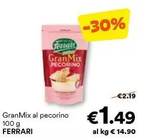 Unes Gran Mix al pecorino FERRARI offerta