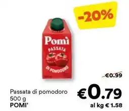 Unes Passata di pomodoro POMI' offerta