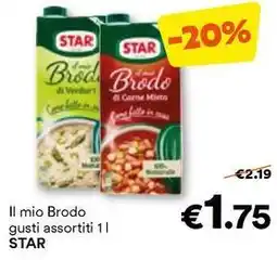 Unes Il mio Brodo gusti assortiti STAR offerta