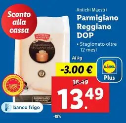 Lidl Antichi Maestri Parmigiano Reggiano DOP offerta