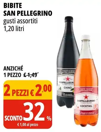 Tigros Bibite SAN PELLEGRINO offerta