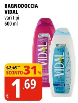 Tigros Bagnodoccia VIDAL vari tipi offerta