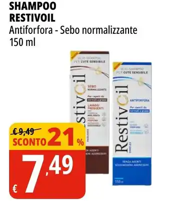 Tigros Shampoo RESTIVOIL offerta