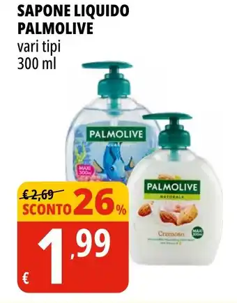 Tigros Sapone liquido PALMOLIVE offerta