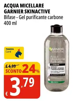 Tigros Acqua micellare GARNIER SKINACTIVE offerta