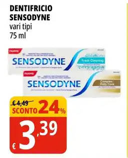 Tigros Dentifricio SENSODYNE vari tipi offerta