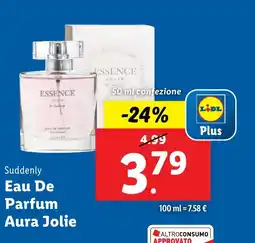 Lidl Suddenly Eau De Parfum Aura Jolie offerta