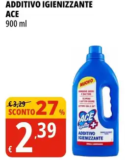 Tigros Additivo igienizzante ACE offerta